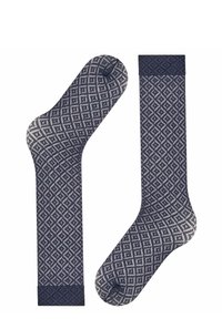 FALKE Tessellating 25 Denier sheer - Kniestrümpfe - marine