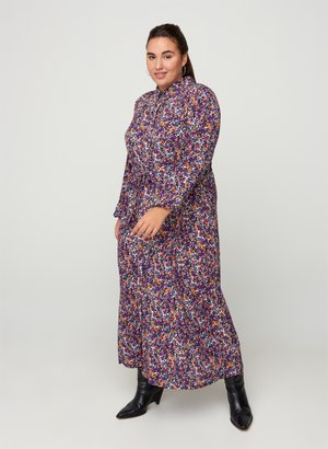 Shirt dress - purple