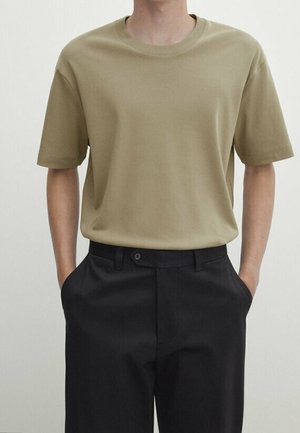 T-shirts basic - light brown
