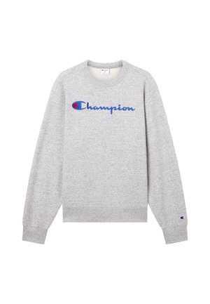 Champion, CHAMPION CREWNECK SWEATSHIRT CHAMPION MODERN HERITAGE - Sweatshirt - light grey