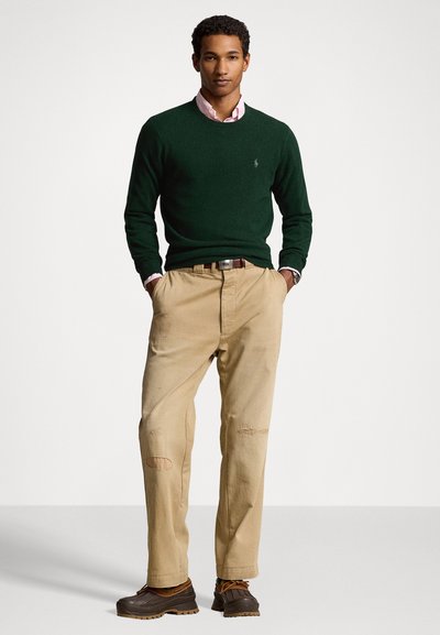 Polo Ralph Lauren WOOL CREWNECK SWEATER - Džemperis - hunt club green