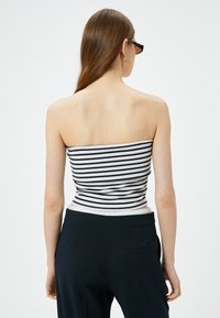 Koton STRAPLESS TANK  - Top - dark blue