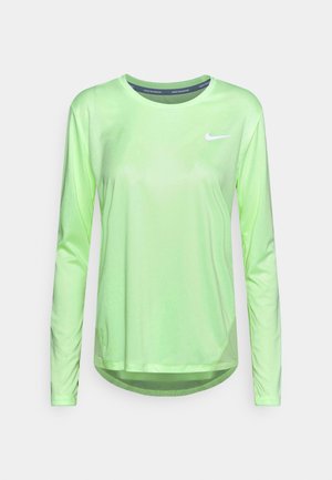 MILER - Sports shirt - barely volt/reflective silver