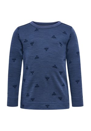 Striktrøje - vintage indigo