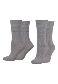 TOM TAILOR 4ER BASIC DOT - Socken - paar grey