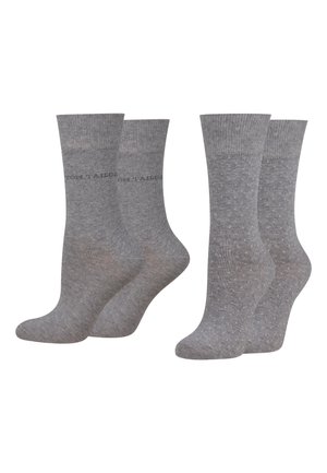TOM TAILOR 4ER BASIC DOT - Socken - paar grey