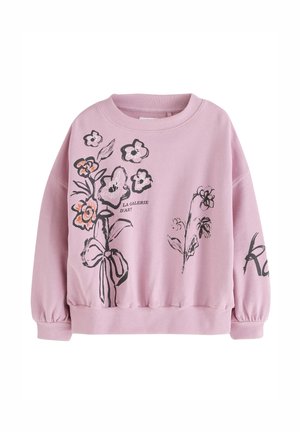 Next REGULAR FIT - PRINT LONG SLEEVE  - Ikdienas džemperis - pink floral