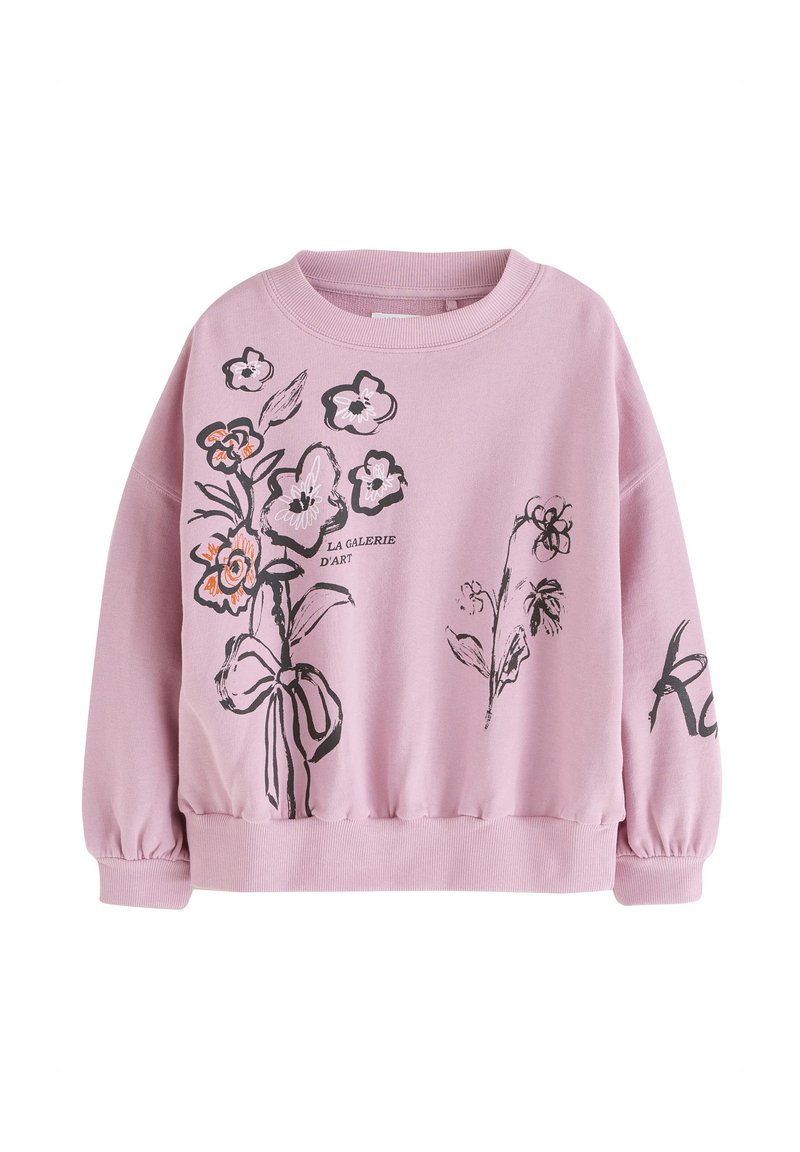 Next REGULAR FIT - PRINT LONG SLEEVE  - Sportinis megztinis - pink floral