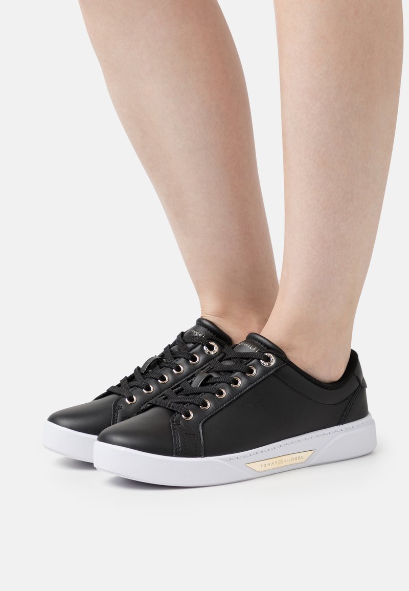 Tommy Hilfiger Joggesko - black/gold