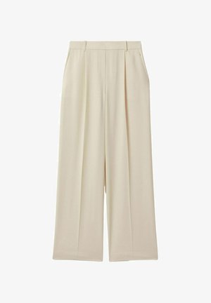 Reiss PETITE FIT - EDEN ELASTICATED WAIST WIDE - Hlače - cream