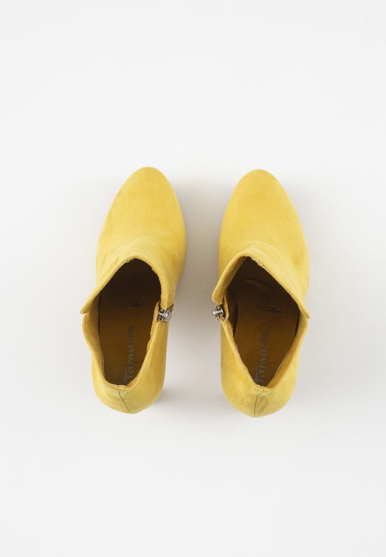 Tamaris Enkellaarsjes met hoge hak yellowGeel Zalando.nl Tamaris Enkellaarsjes met hoge hak yellowGeel Zalando.nl