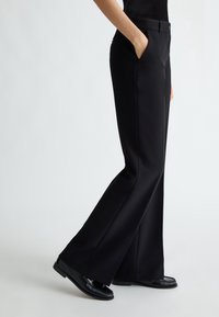 LIU JO FLARED CREPE  - Chino - black