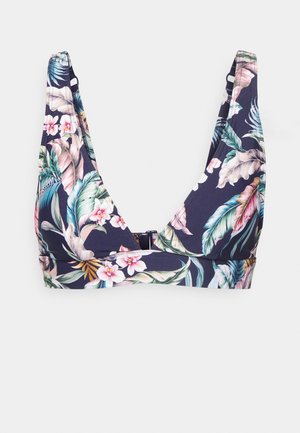 MALIBU BEACHPAR PADDED - Bikini top - navy