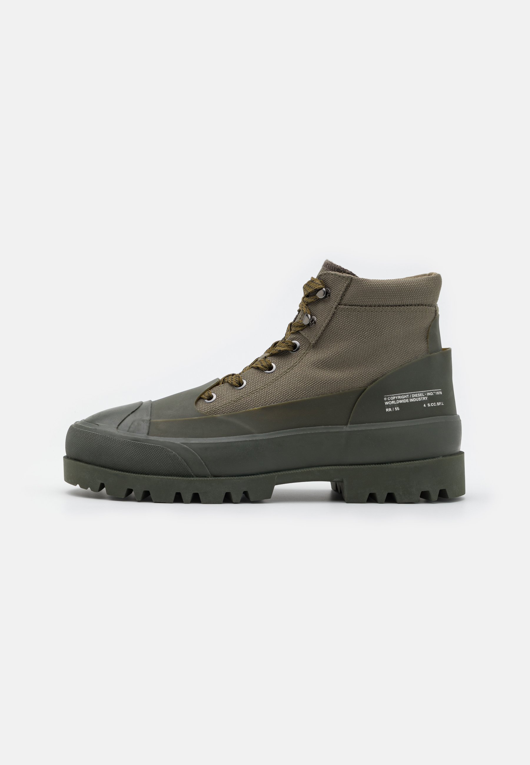 Diesel D-HIKO BT X UNISEX - Lace-up ankle boots - brown - Zalando.de
