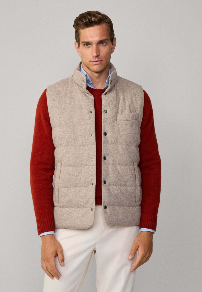 Hackett London - LUX - Veste sans manches - chino beige, Agrandir