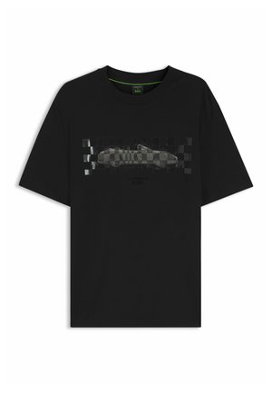 BOSS, - T-shirt z nadrukiem