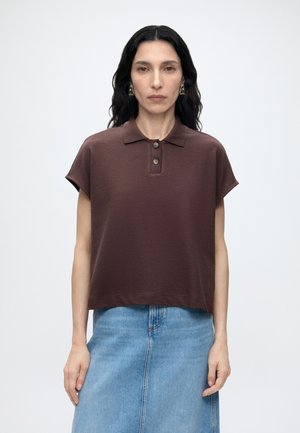 Marc O'Polo DENIM, TSHIRT - Polokošeľa - burnt aubergine