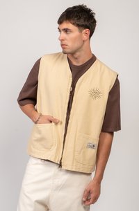 Kaotiko WESTERN EYE UNISEX - Weste - bone