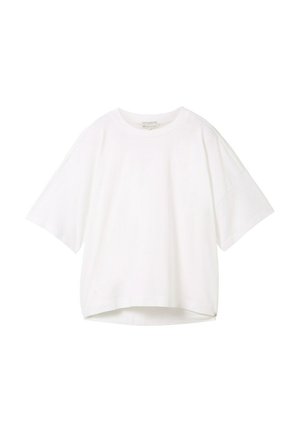 TOM TAILOR DENIM T-Shirt basic - white