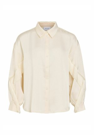 VILA, SHIRT VIRALFINE LONG SLEEVED - Chemisier - birch
