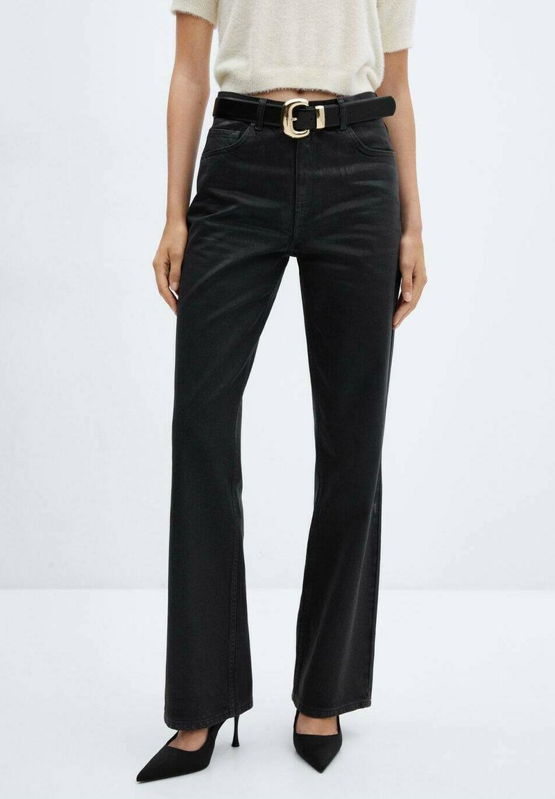 Mango SPARKLE Flared Jeans noir/schwarz Zalando.de