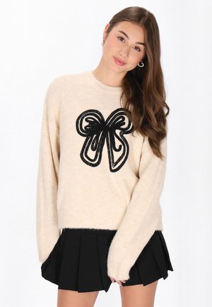 SWEATER - Strickpullover - beige