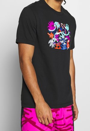 T-shirt imprimé - black