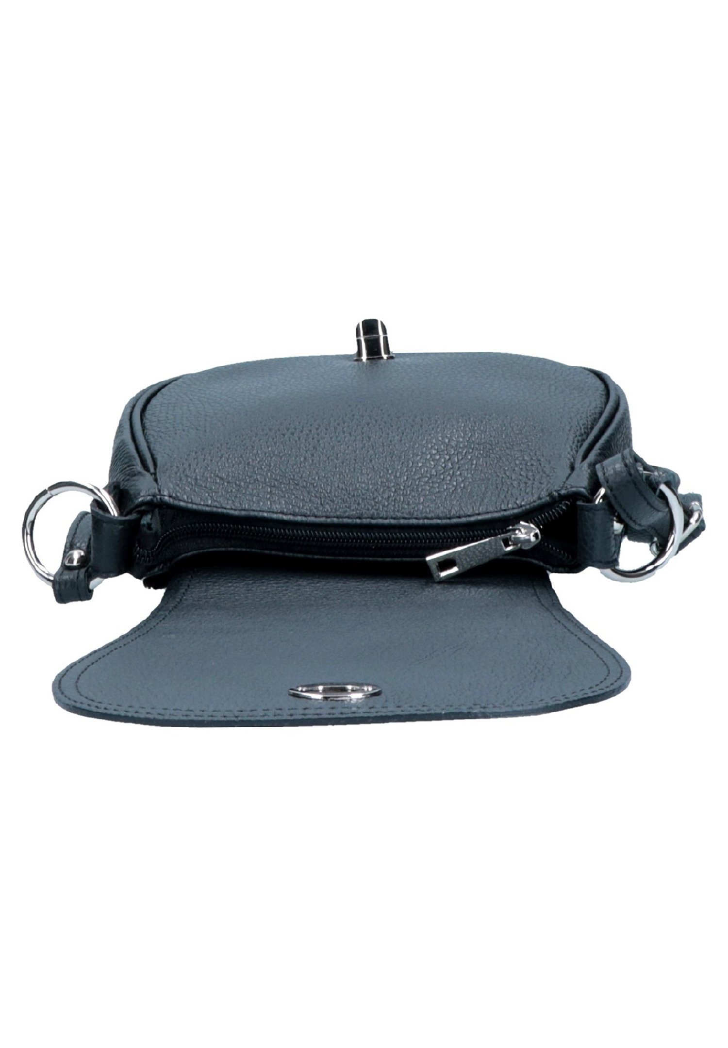 Sac à Bandoulière Femme Mélina - Style Parisien, Cuir Végan, Léger Et Spacieux - 11