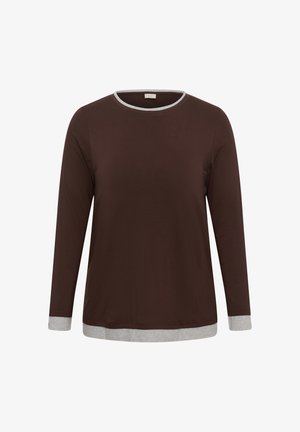 Kaffe Curve, KCHANSO 2-IN-1 LONG SLEEVE - T-shirt à manches longues - coffee bean