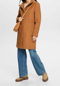 Esprit Collection Halflange jas - cognac
