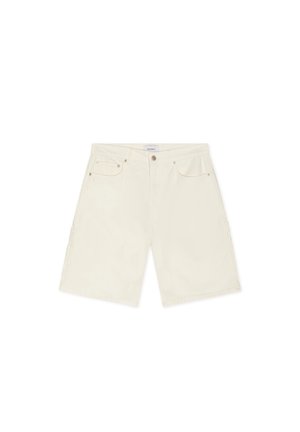 Les Deux, CARPENTER DENIM SHORTS - Denimshorts - light ivory