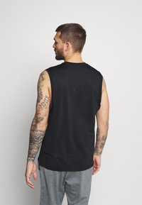 Nike Performance DRY TANK - Top - black/dark grey