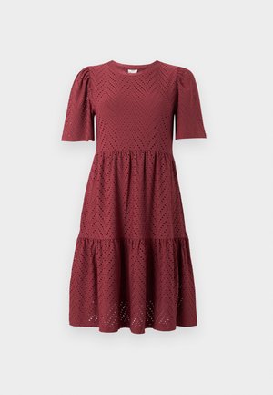 JDY, JDYCARLA CATHINKA - Trikotaažkleit - oxblood red