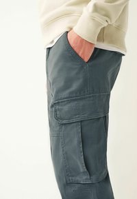 Next REGULAR FIT STRAIGHT LEG STRETCH - Chino - mottled blue
