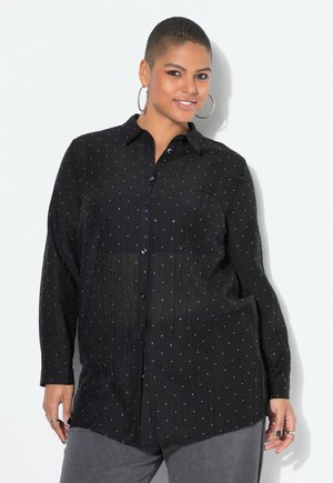 Hemdbluse - black