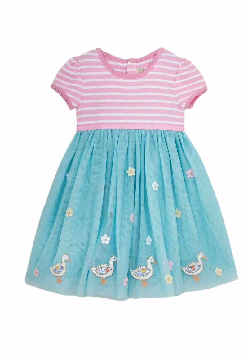 JoJo Maman Bébé REGULAR FIT - Koktejlové šaty / šaty na párty - blue duck