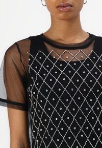 TWINSET ACTITUDE DRESS - Juhlamekko - black
