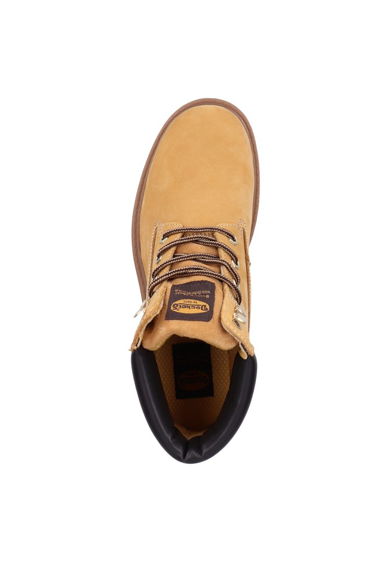 Herren Schnürboots | Dockers by Gerli Schnürstiefelette golden tan/gelb - MQ18449 Herren Schnürboots | Dockers by Gerli Schnürstiefelette golden tan/gelb - MQ18449