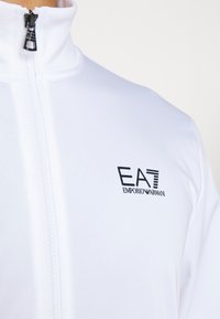 EA7 Emporio Armani TRACKSUIT - Tuta - white/black