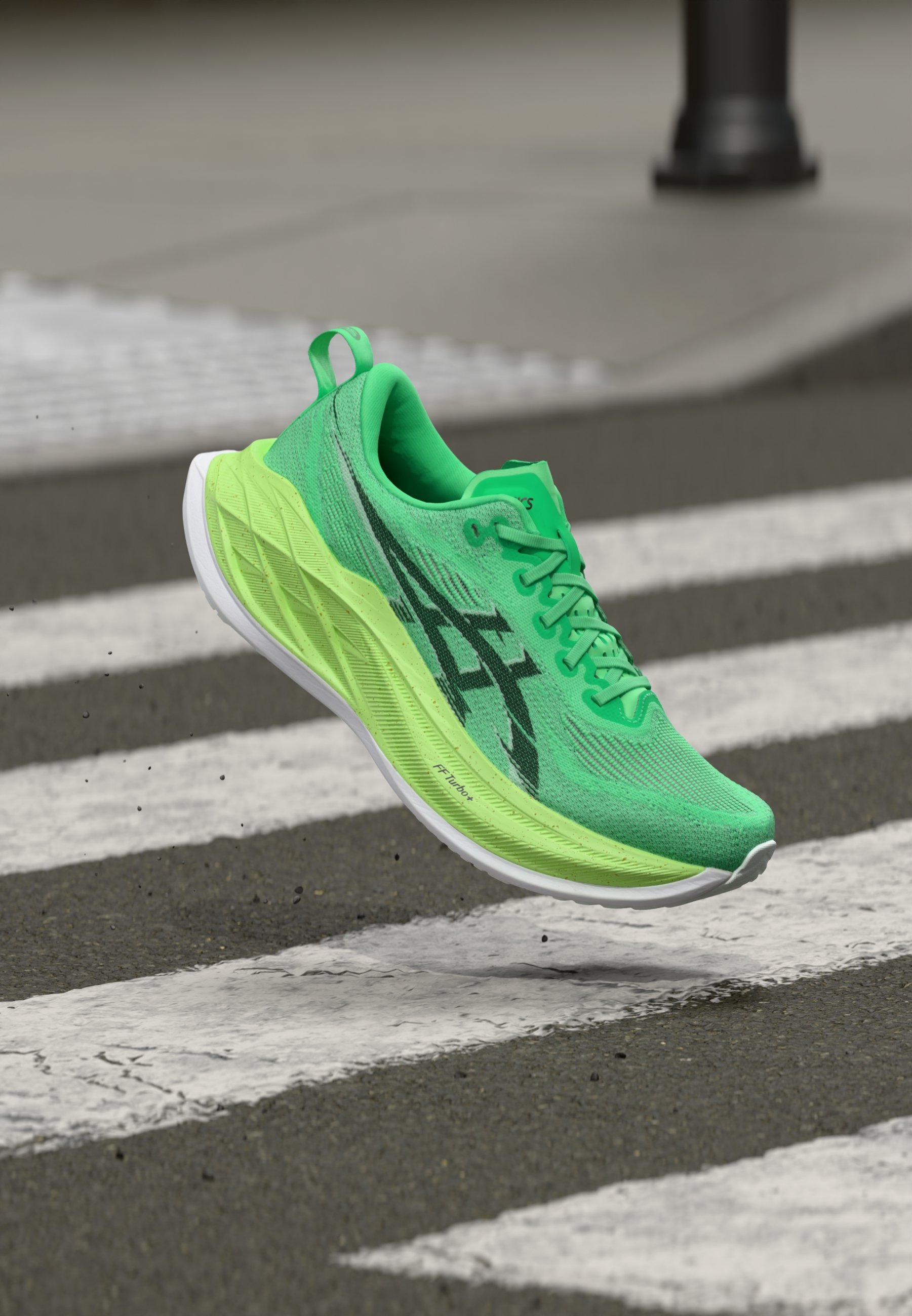 ASICS SUPERBLAST 2 EKIDEN UNISEX - Laufschuh Straße - vital green