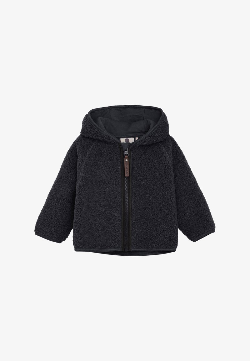 EN FANT TEDDY - Fleecejacke - ebony