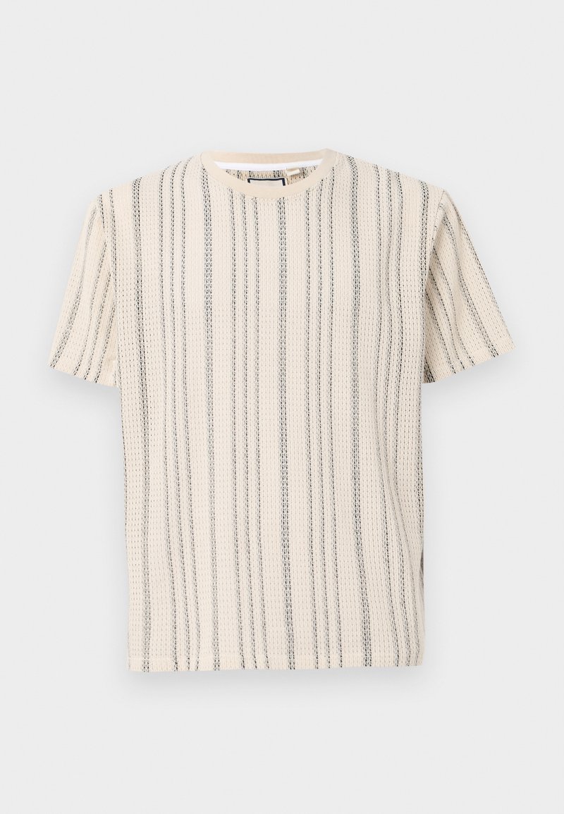 Brave Soul T-shirt print zandkleur