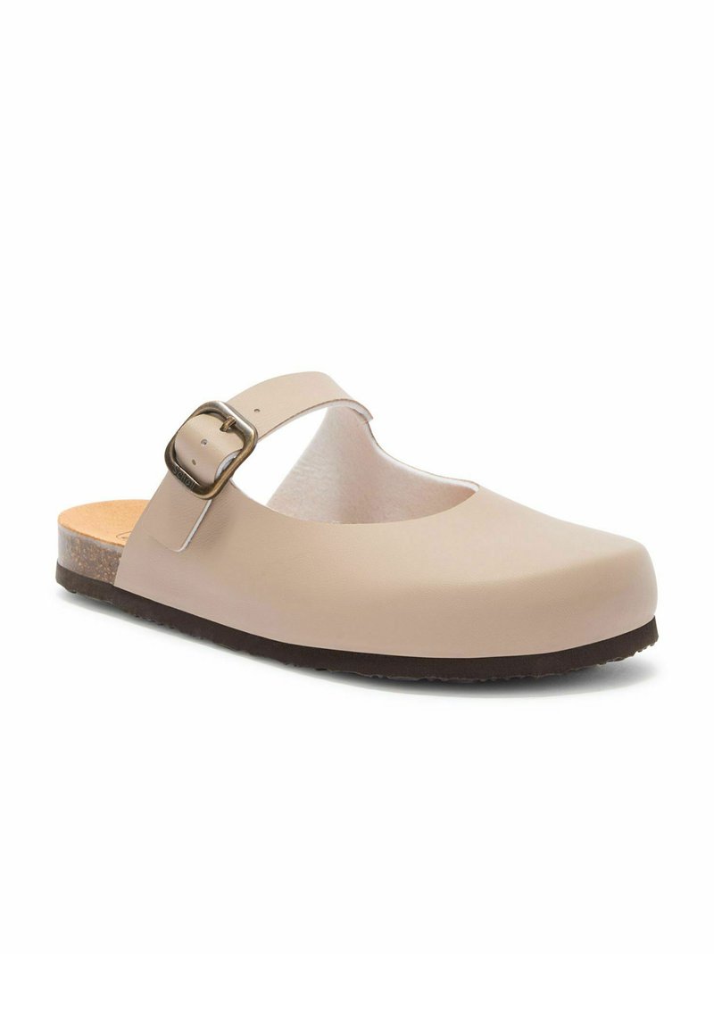 Scholl Jackie Sandale Femme – Bride Ajustable, Semelle Liège Naturel, Look Intemporel – Confort Et élégance Au Quotidien
