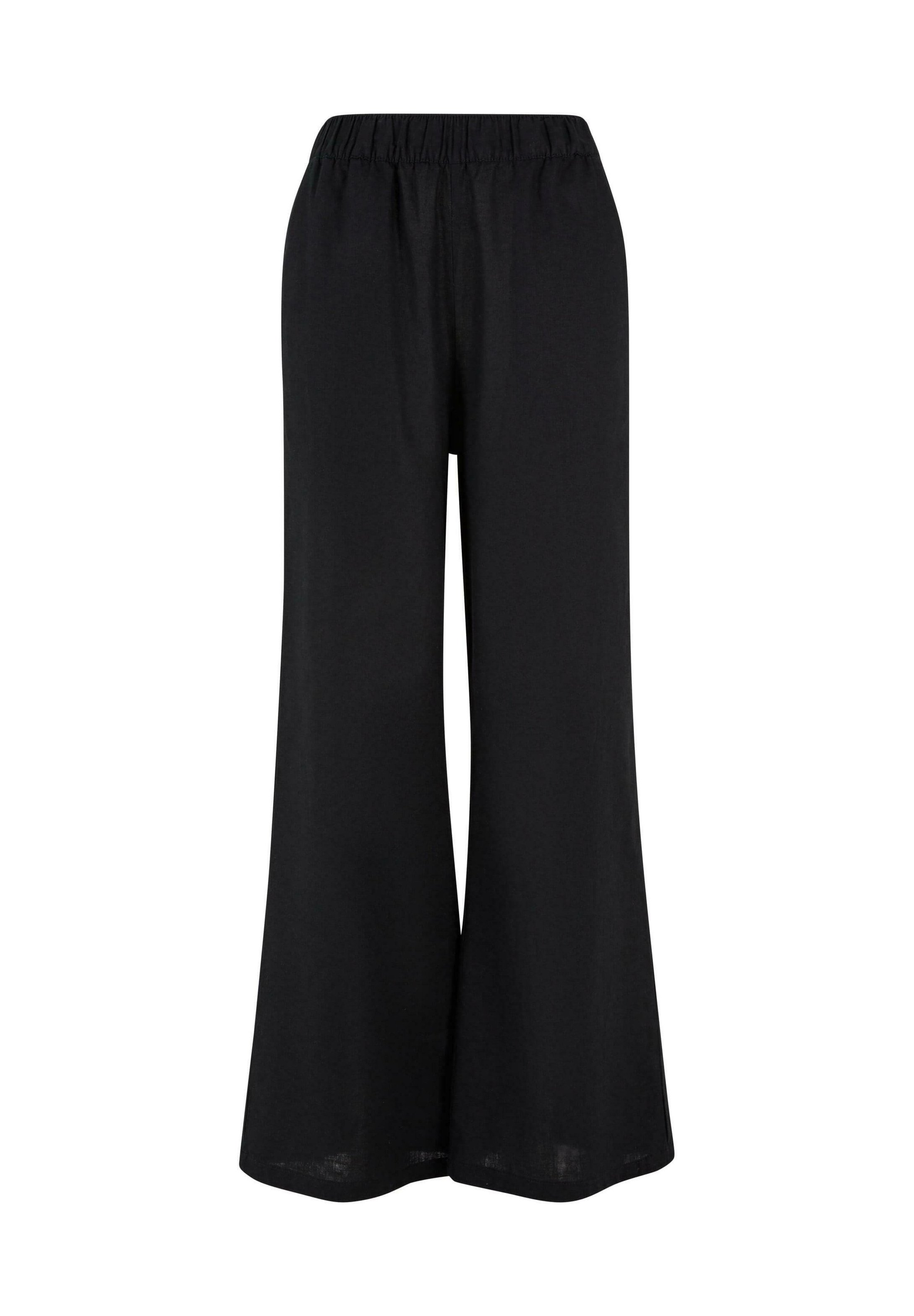 Mixed wide pants