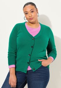 Ulla Popken Kofta - emerald green