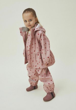 Name it SET DRY - Regnjakke - pale mauve