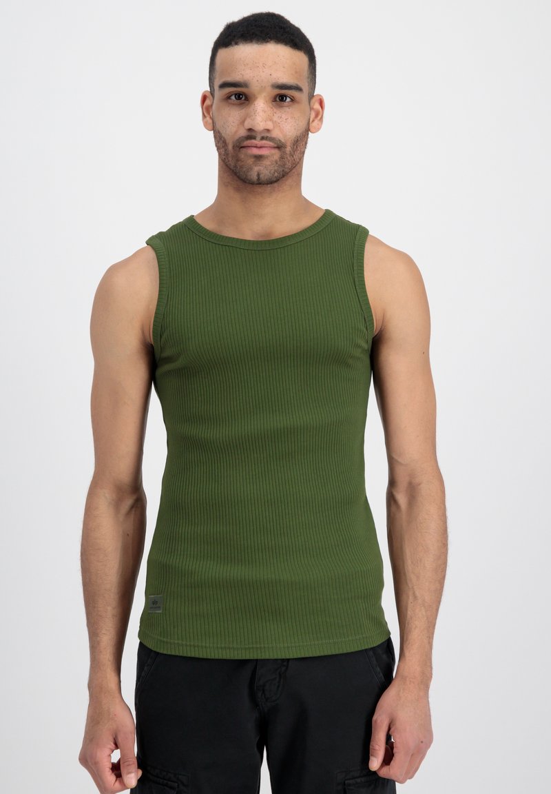 Alpha Industries TANK X-FIT - Felső - dark green