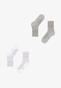 ESPRIT Mesh Dot Damen Socken 2er-Pack - Bio Baumwolle Mit Punkte-Muster