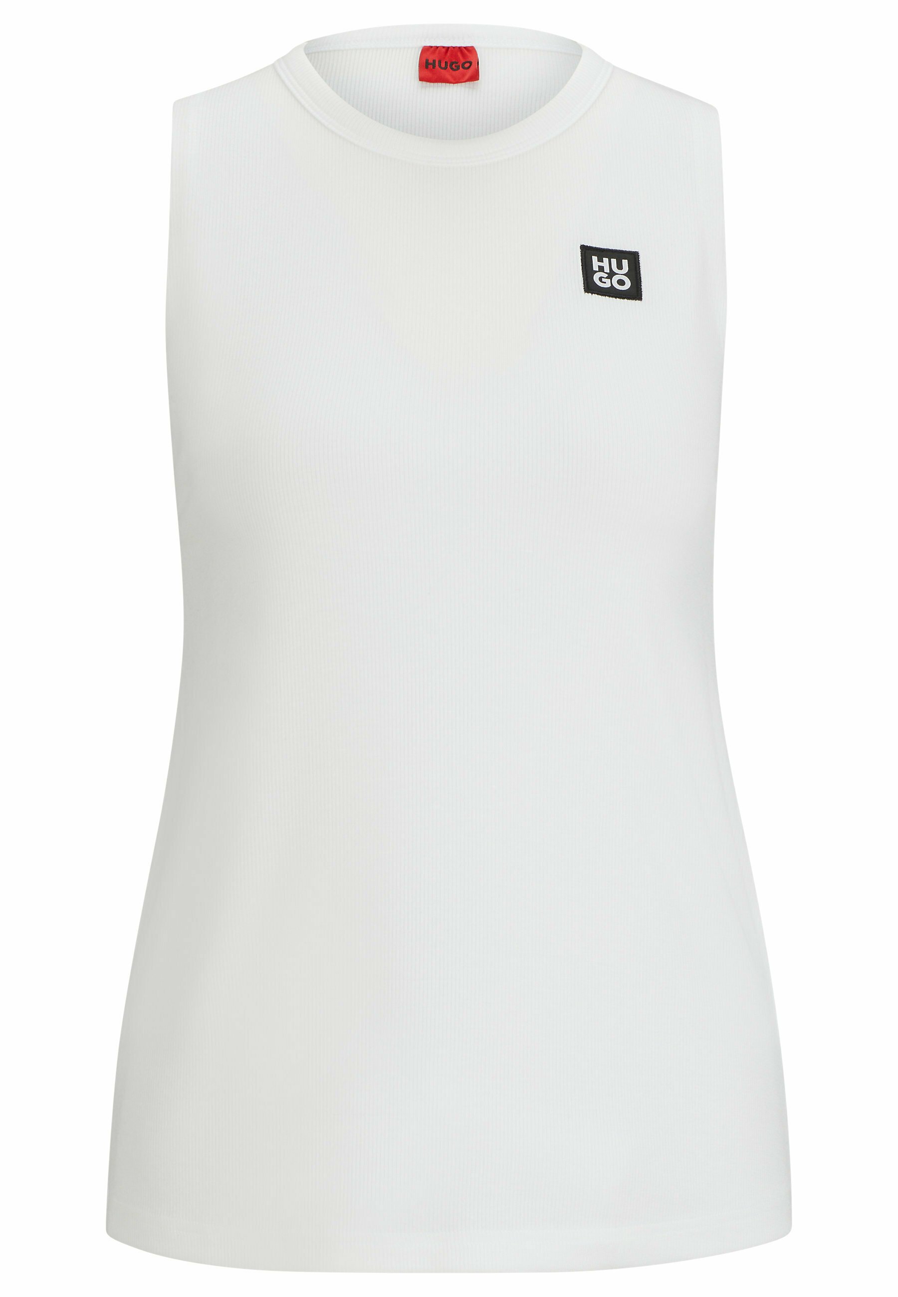 HUGO Damen Pyjama Short Naiani_Cyclist – Aus Recyceltem Polyester, Acetat & Elasthan, Mit Logo-Bund