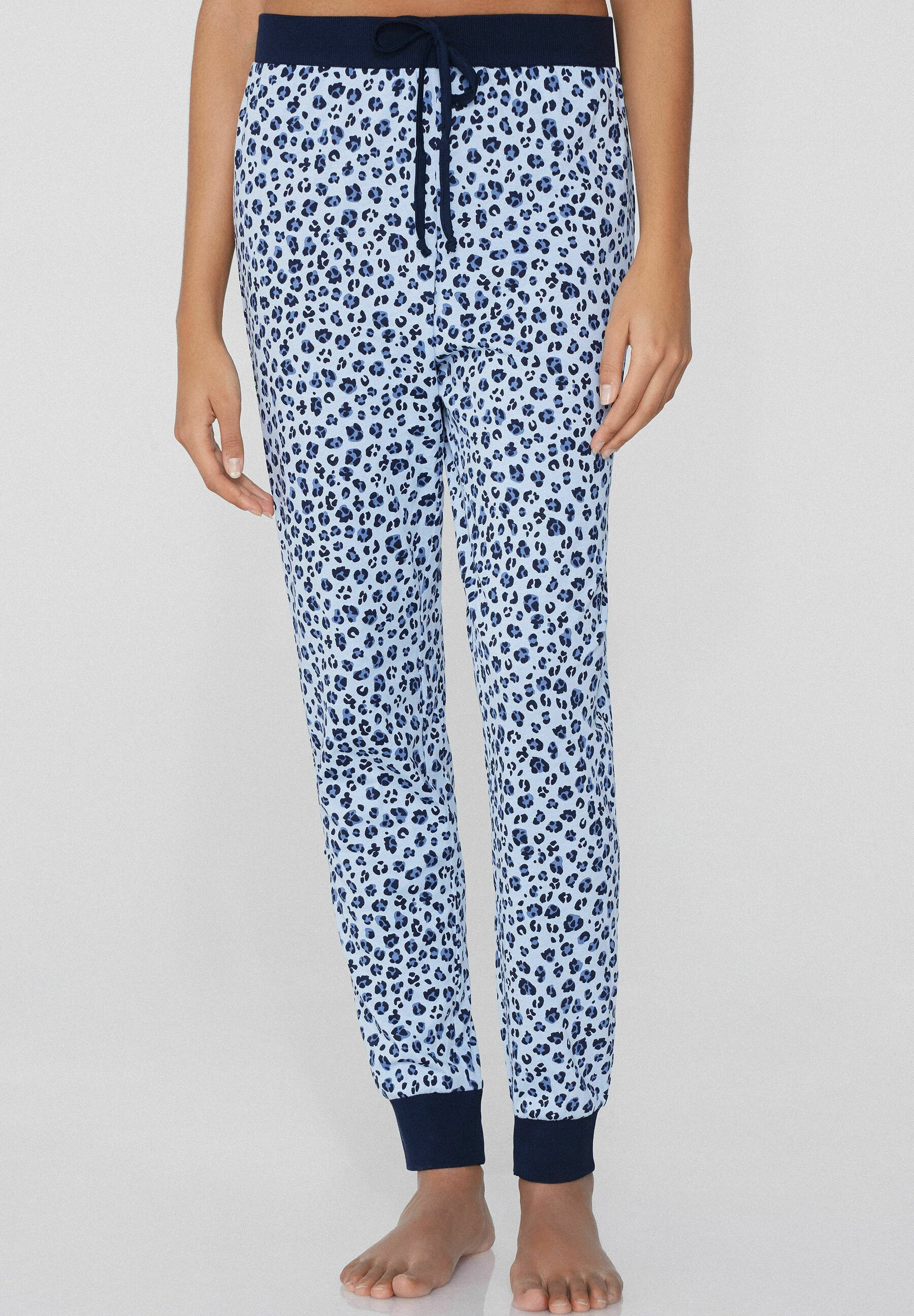 Pantaloni del pigiama in popeline - Blu/Righe - UOMO | H&M IT
